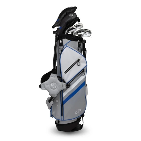 Left Hand TS5-51 10 Club Stand Set Graphite, Silver/White/Blue Bag 5 Left Hand TS5-51 10 Club Stand Set Graphite, Silver/White/Blue Bag - Image 5
