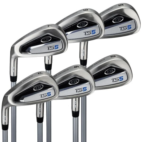 Left Hand TS5-51 6 Club Iron Set Graphite Shafts 1 Left Hand TS5-51 6 Club Iron Set Graphite Shafts