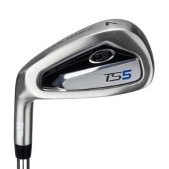 Left Hand TS5-57 7 Iron, W10 Steel Shaft