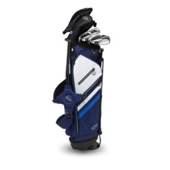 Left Hand TS5-57 10 Club Stand Set Graphite, Navy/White Bag 9 Left Hand TS5-57 10 Club Stand Set Graphite, Navy/White Bag -Golf Gear Shop 13152 AltA