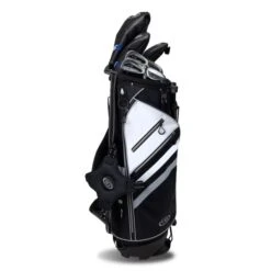 Right Hand TS5-60 7 Club Stand Set Combo, Black/White Bag -Golf Gear Shop 14110 AltA
