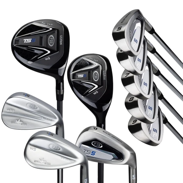 Right Hand TS5-63 10 Club Hybrid Iron Set Combo Shafts 1 Right Hand TS5-63 10 Club Hybrid Iron Set Combo Shafts