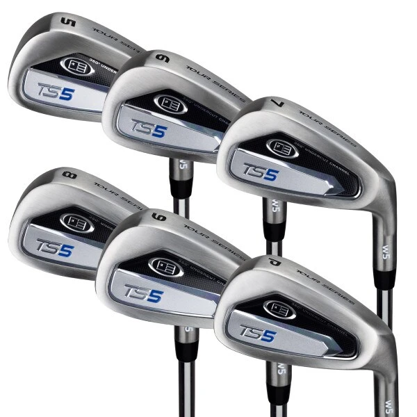 Right Hand TS5-63 6 Club Iron Set Steel Shafts 1 Right Hand TS5-63 6 Club Iron Set Steel Shafts