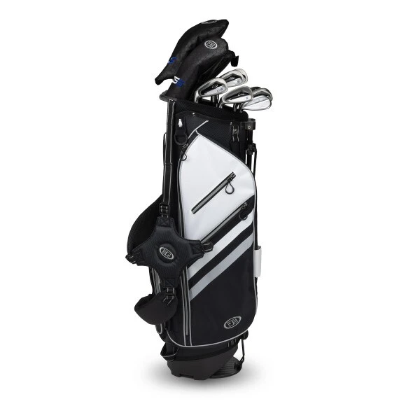 Left Hand TS5-63 10 Club Stand Set Combo, Black/White Bag 5 Left Hand TS5-63 10 Club Stand Set Combo, Black/White Bag - Image 5