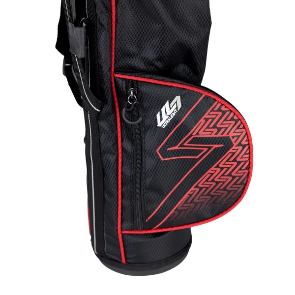 Left Hand UL7-39 3 Club Carry Set, Black/Red 2 Left Hand UL7-39 3 Club Carry Set, Black/Red - Image 2