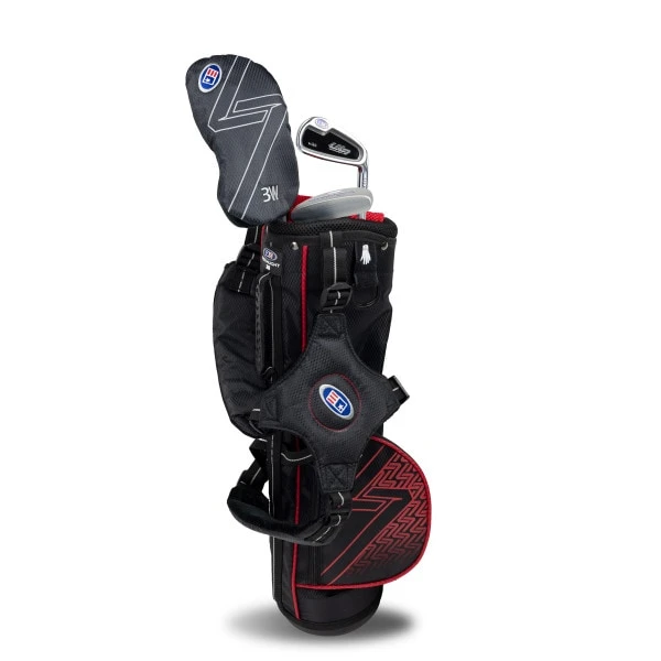 Left Hand UL7-39 3 Club Carry Set, Black/Red 1 Left Hand UL7-39 3 Club Carry Set, Black/Red