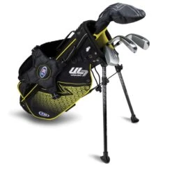 Left Hand UL7-42 4 Club Stand Set, Black/Yellow