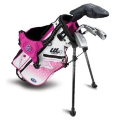 Right Hand UL7-42 4 Club Stand Set, White/Pink