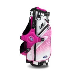 UL7-42 Stand Bag/21.5 Inch, White/Pink -Golf Gear Shop 21133 AltA