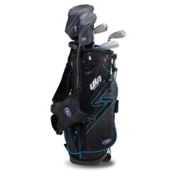 Right Hand UL7-48 5 Club Stand Set, Black/Teal -Golf Gear Shop 23101 AltA 1