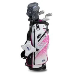 Right Hand UL7-48 5 Club Stand Set, White/Pink 7 Right Hand UL7-48 5 Club Stand Set, White/Pink -Golf Gear Shop 23103 AltA