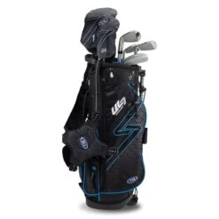 Right Hand UL7-48 7 Club Stand Set, Black/Teal -Golf Gear Shop 23104 AltA 1