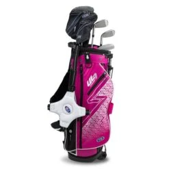 Left Hand UL7-51 5 Club Stand Set, Pink/White -Golf Gear Shop 24103 AltA 1