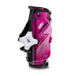 UL7-51 Stand Bag/26 Inch, Pink/White -Golf Gear Shop 24133 AltA