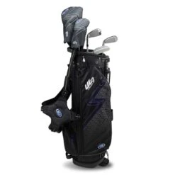 Left Hand UL7-54 5 Club Stand Set, Black/Purple 5 Left Hand UL7-54 5 Club Stand Set, Black/Purple -Golf Gear Shop 25101 AltA 1