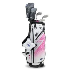 Right Hand UL7-54 5 Club Stand Set, White/Pink -Golf Gear Shop 25103 AltA 1
