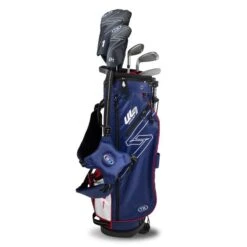 Left Hand UL7-57 5 Club Stand Set, Navy/Red -Golf Gear Shop 26102 AltA 1