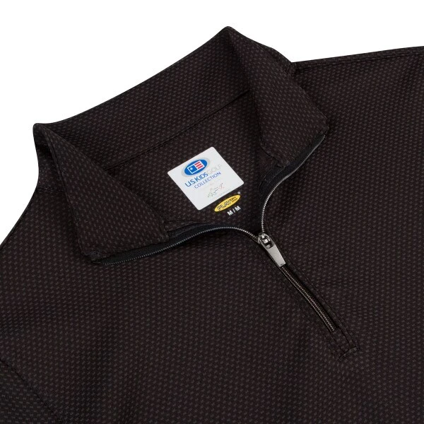 The Ross 1/4 Zip Pullover, Basic Black 2 The Ross 1/4 Zip Pullover, Basic Black - Image 2