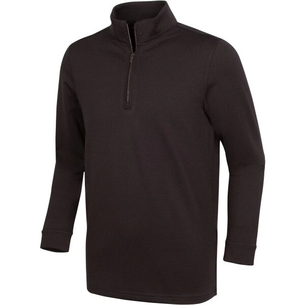 The Ross 1/4 Zip Pullover, Basic Black 1 The Ross 1/4 Zip Pullover, Basic Black