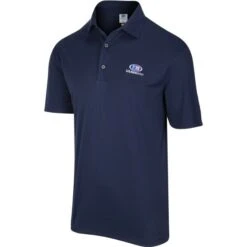USKG Mens Solid ML75 Polo, Deep Navy