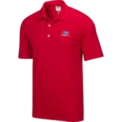 USKG Mens Solid ML75 Polo, Apple Red