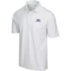 USKG Mens Micro Stripe Polo, Shark Grey