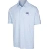 USKG Mens Micro Stripe Polo, Blue Stream