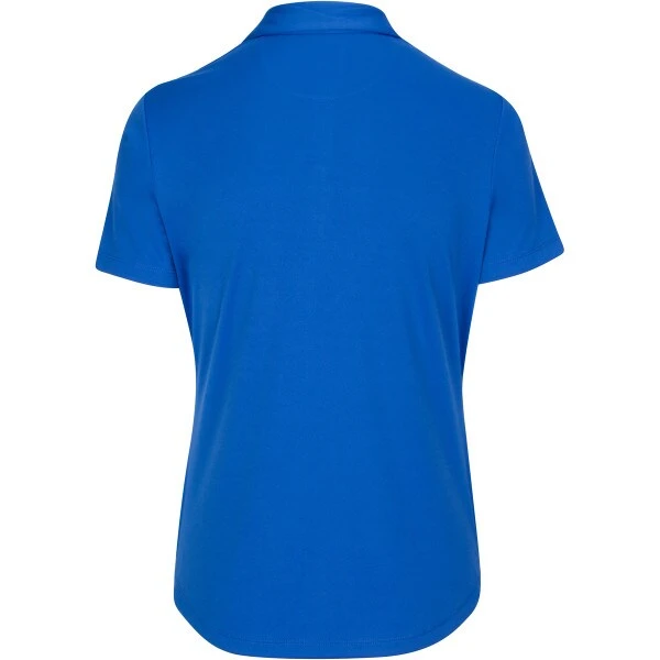 USKG Womens Solid ML75 Polo, Maritime Blue 3 USKG Womens Solid ML75 Polo, Maritime Blue - Image 3