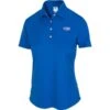 Oval Womens Solid ML75 Polo, Maritime Blue