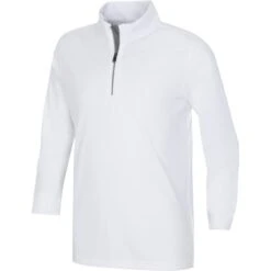 Winterfield 1/4 Zip Pullover, Classic White
