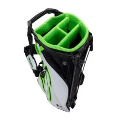 EpTOUR Stand Bag, White/Black/Green, 32 Inch -Golf Gear Shop 46097 AltF