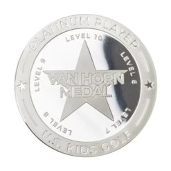 Level 10 Platinum Player Coin -Golf Gear Shop 46437 AltA